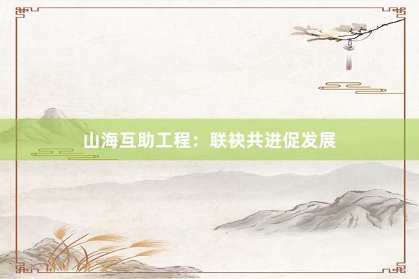 山海互助工程：联袂共进促发展